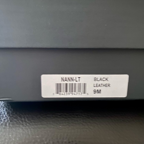 Eileen Fisher Nann Wedge Bootie in Leather Size 9 Sz 9 NIB New in box Black - Picture 12 of 12